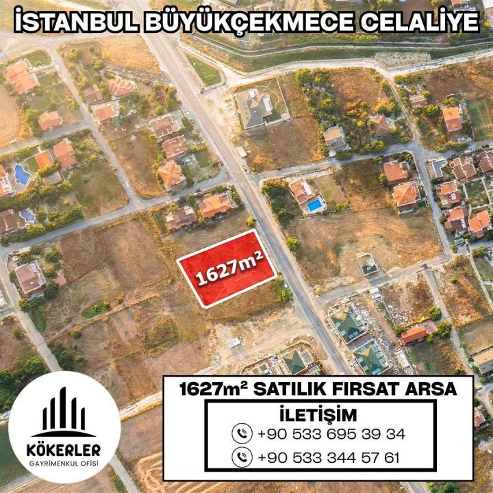 İstanbul Büyükçekmece Celaliye 1.627 m² arsa